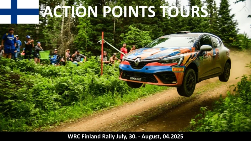 WRC FINLAND RALLY 2025 SPECTATOR PACKAGE