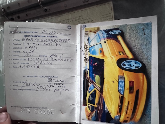 Ford Escort Cosworth Super N, anciennement Gimamotorsport