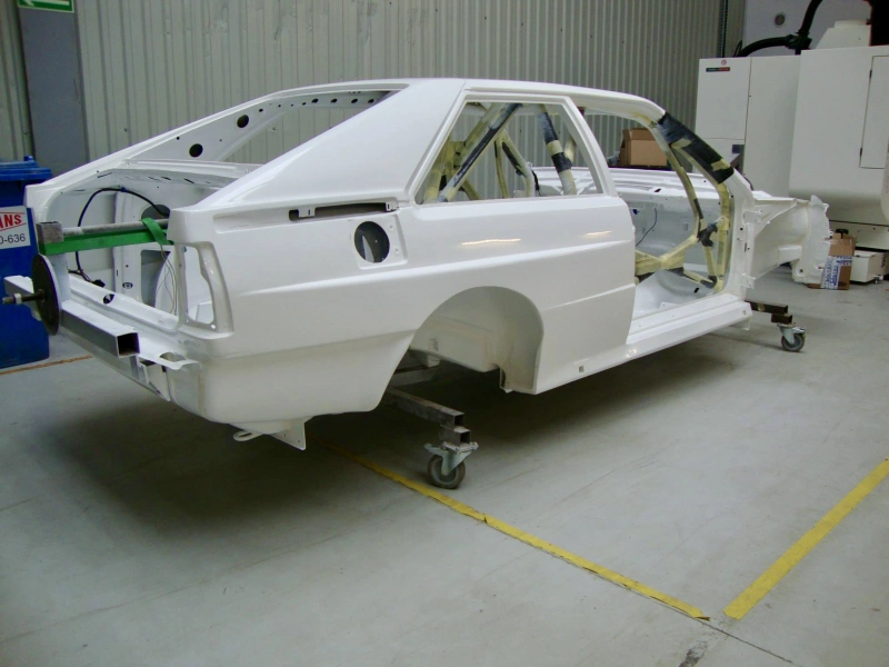 Réplique de l'Audi rallye quattro du Groupe 4