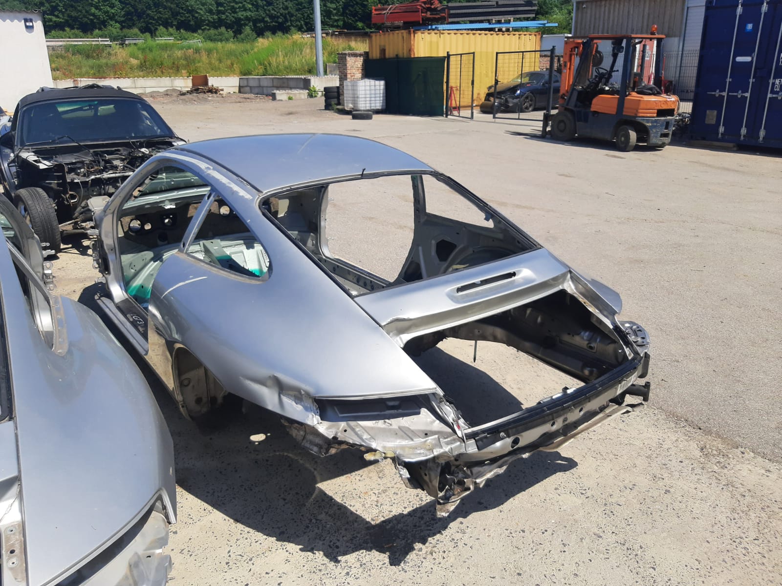 Caisse Porsche 996 GT3 2003 avec carte grise – Projet