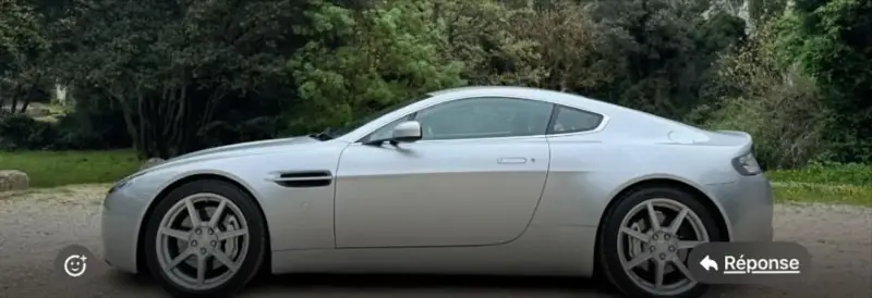 Passionné propose superbe Aston Martin V8 Vantage Sporshift