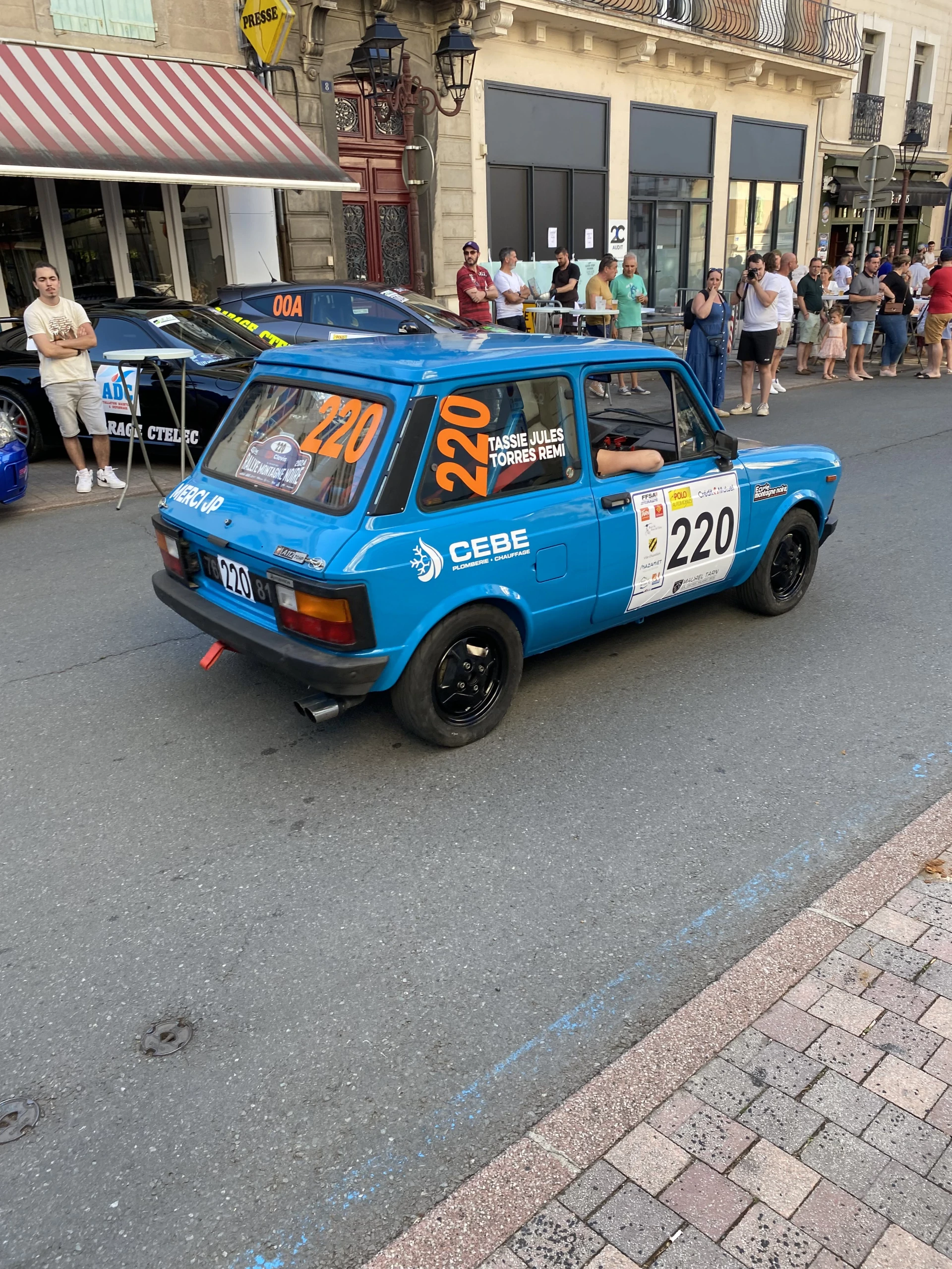 VENDS AUTOBIANCHI A 112 ABARTH RALLYE