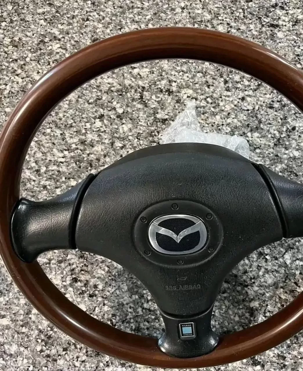 Nardi Dark Wood Steering wheel
