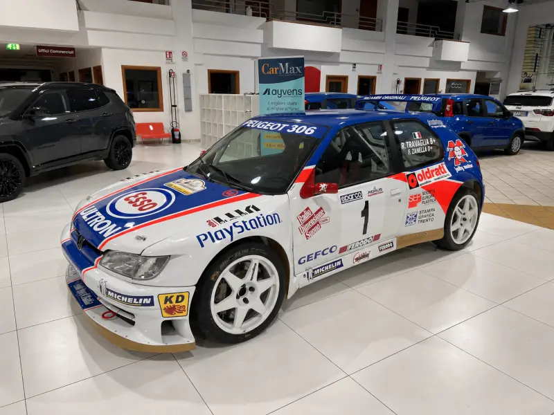 Peugeot 306 Maxi Evo3 équipée d'une boîte de vitesses à 7 rapports