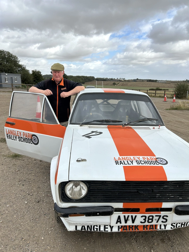 Rally driving experiences and gravel track hire