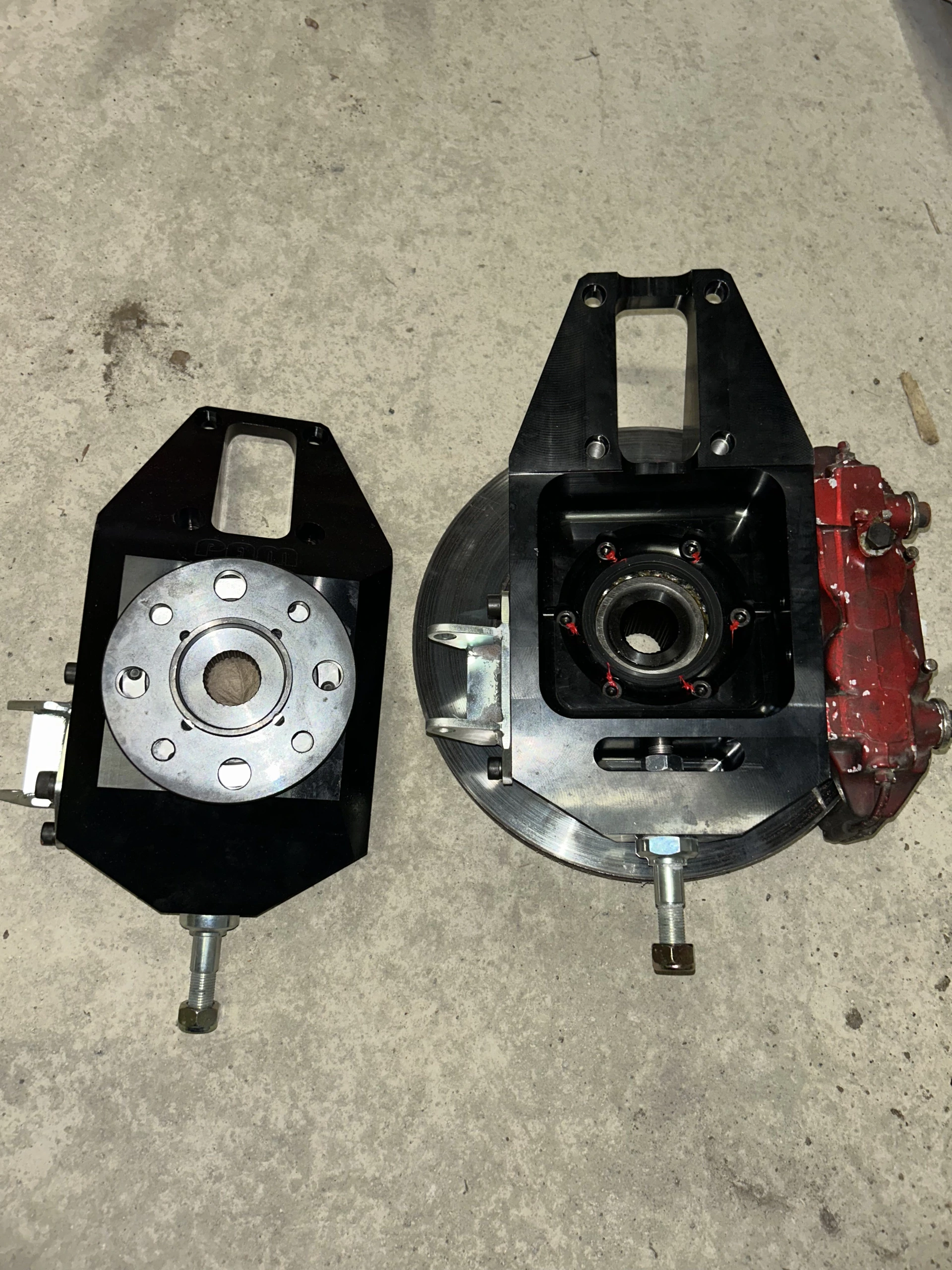 Aluminium pivot 306 MaxiV1