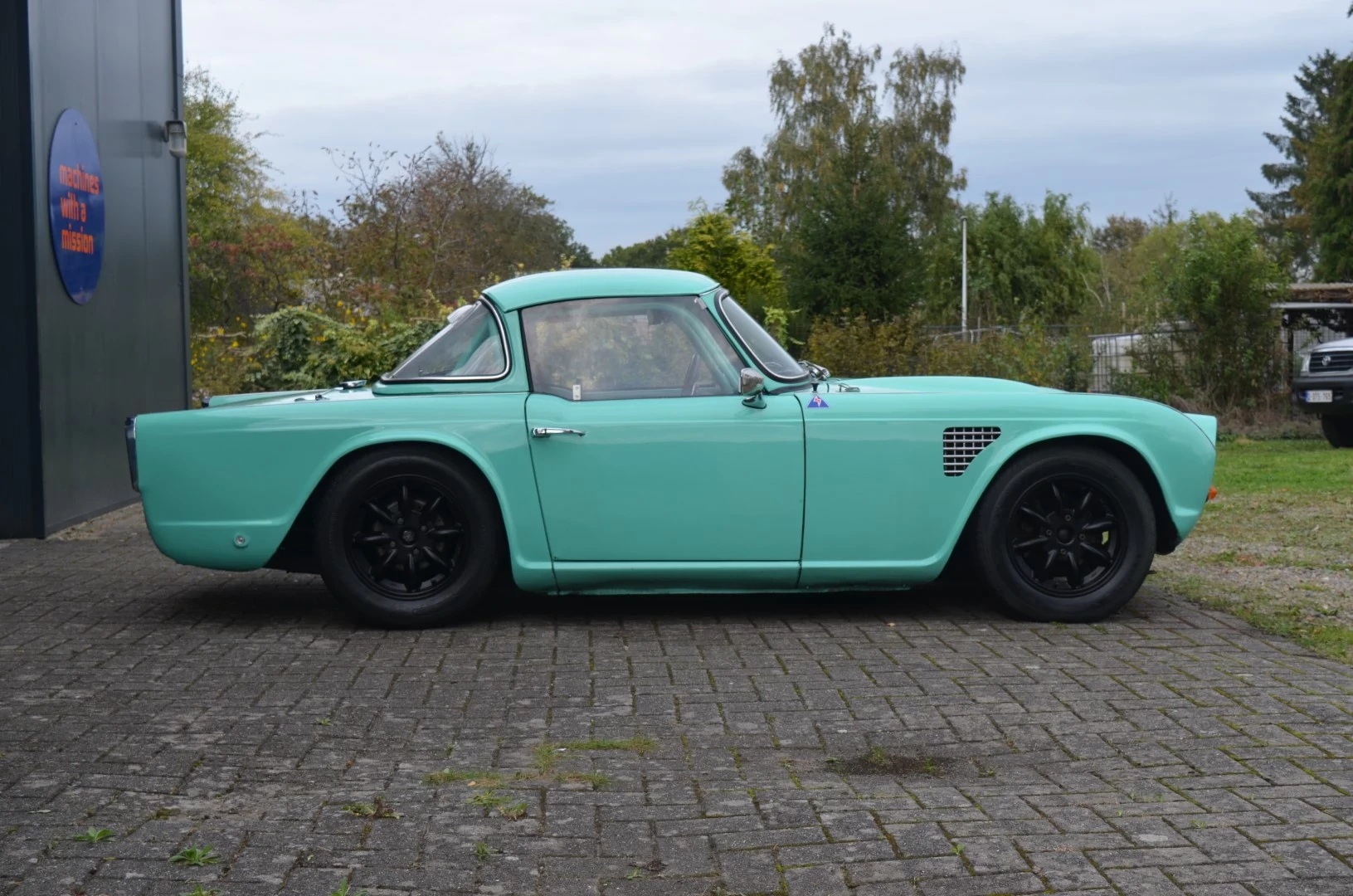 A matching pair of competition TR4’s