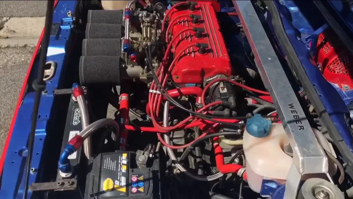 Golf 1 1.6 GTI (swap 2l ABF WEBER)