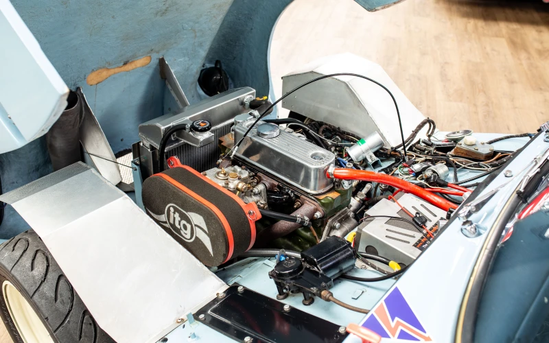 Austin-Healey Sebring Sprite 1959, 500kg et 125bhp