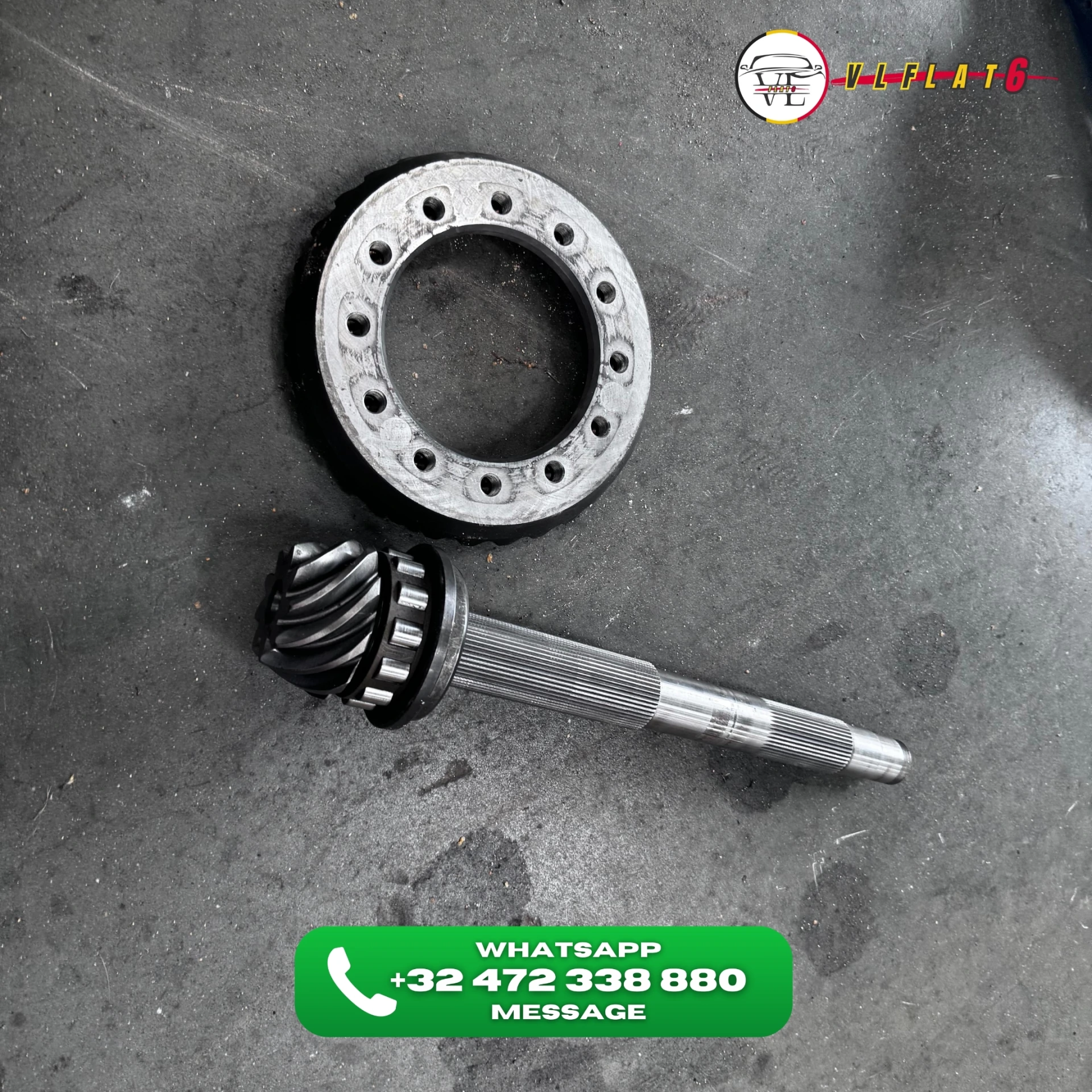 Bevel gear Porsche 996 GT3 CUP
