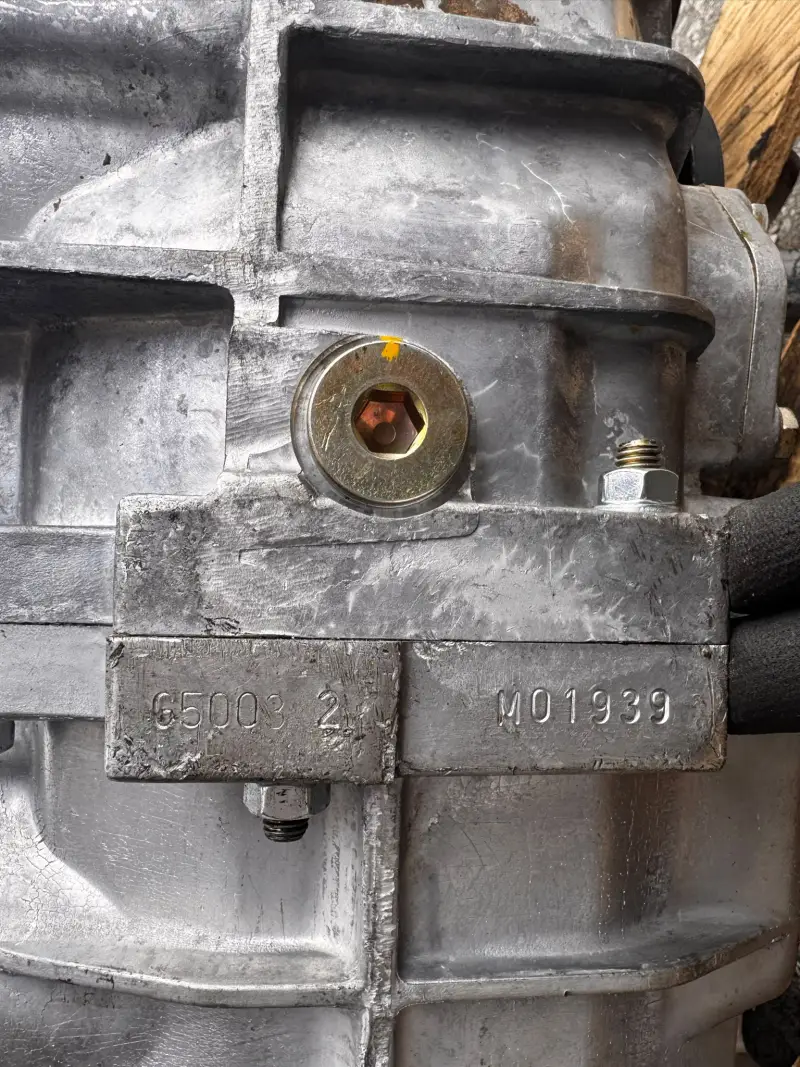 Reconditioned Porsche G50/03 self-locking gearbox