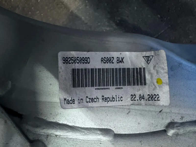 Traverse arrière Porsche Cayman GT4 RS - 982505099D