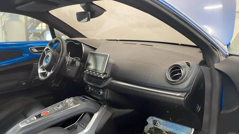 Following an accident we are selling the Alpine A110