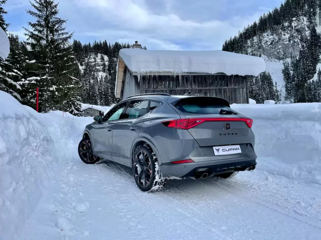 Ice driving course at Flaine (74)