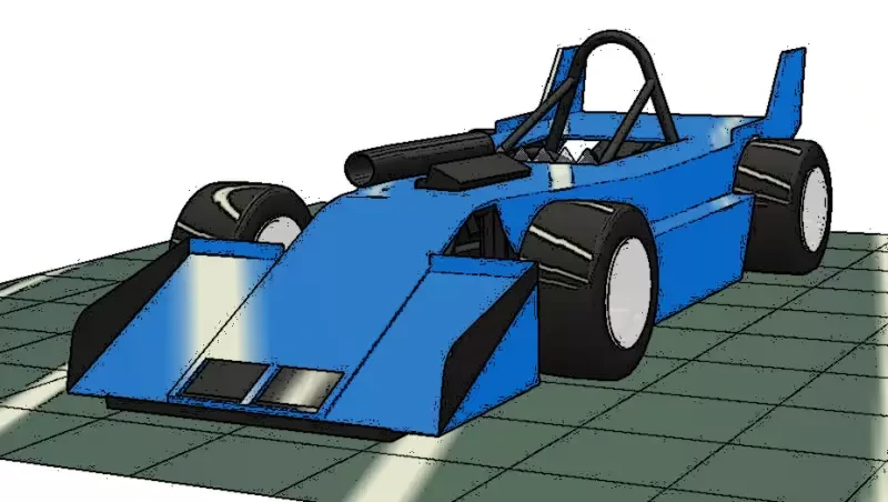 Single-seater kit (hill-climb and slalom)