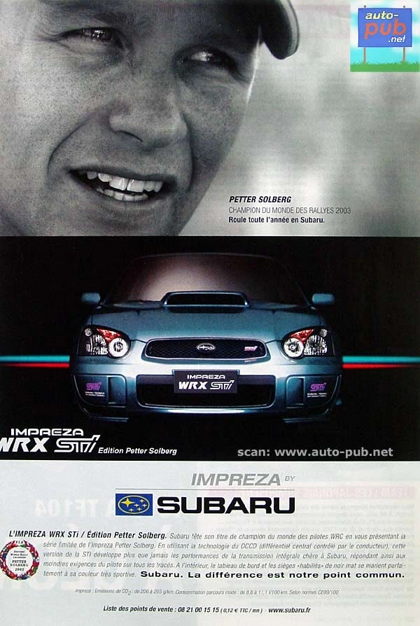 SUBARU sti SOLBERG – photo 4