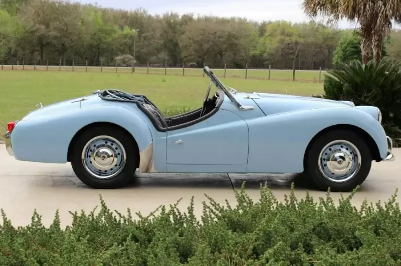 Superb Triumph tr3 A with Overdrive