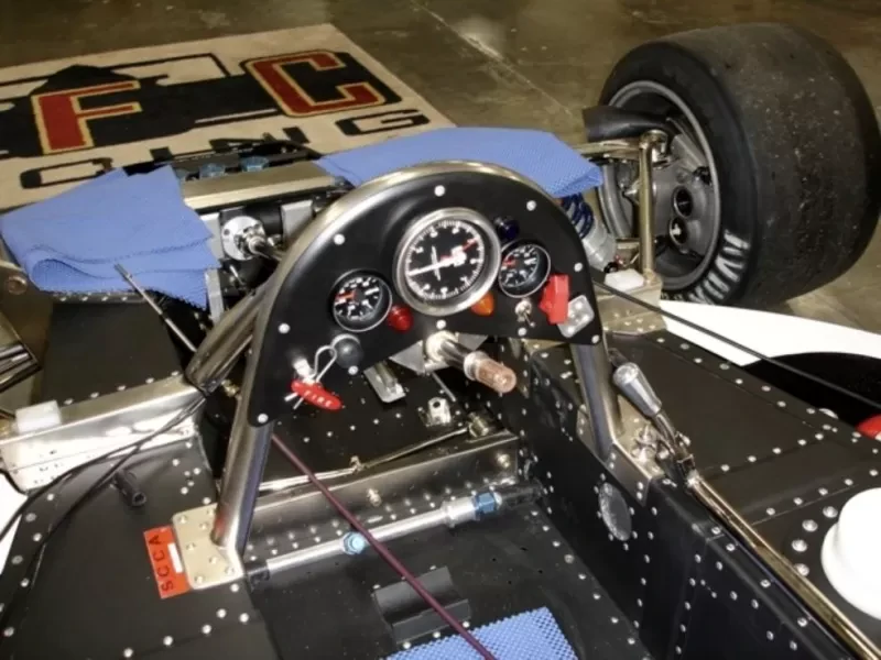 Frissbee Center-Seat Can-Am - Al Unser Jr !