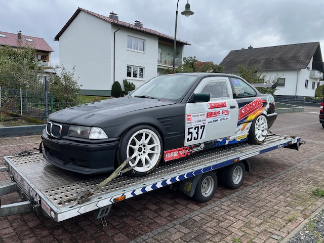 BMW 328iE36 Tracktool Ringtool Racing car DMSB car pass