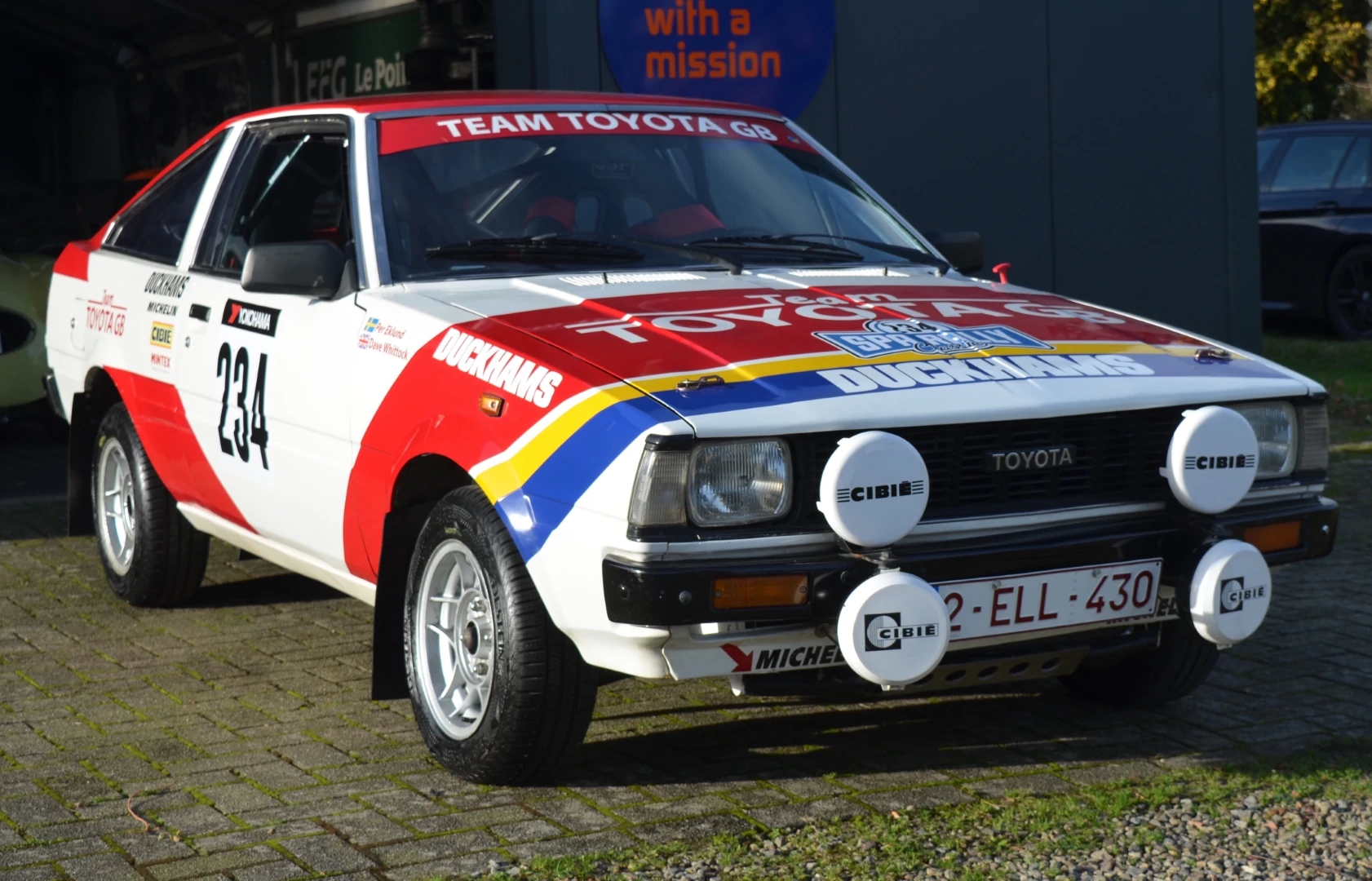1980 Toyota Corolla Gp2 Rally car