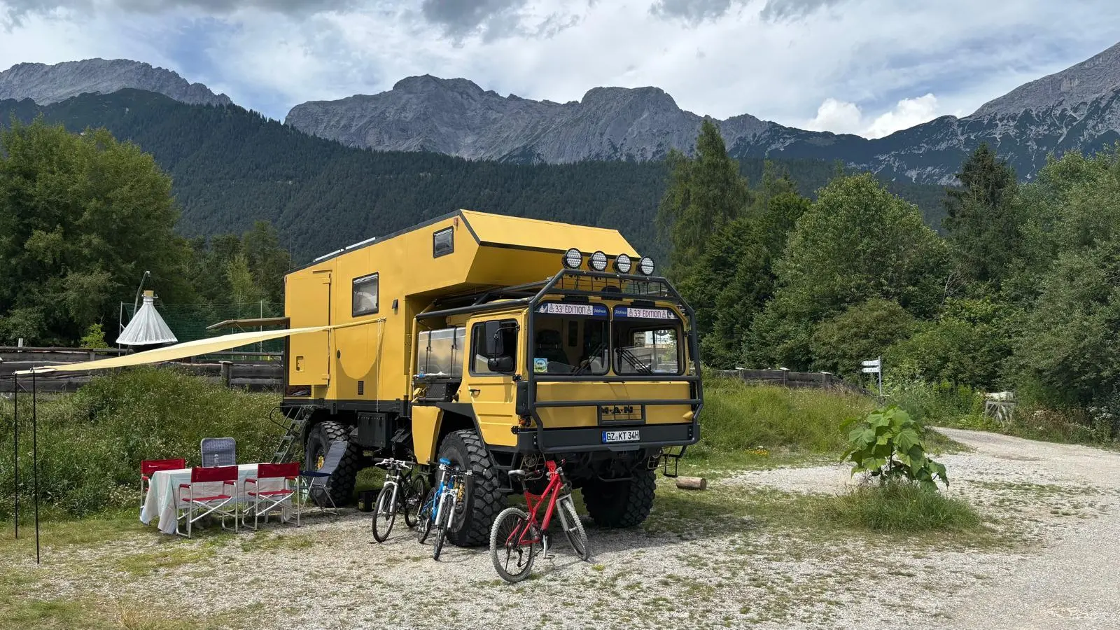 MAN Kat 1 Ex Dakar Service Truck maintenant Mobilehome / Expedition Truck – photo 2