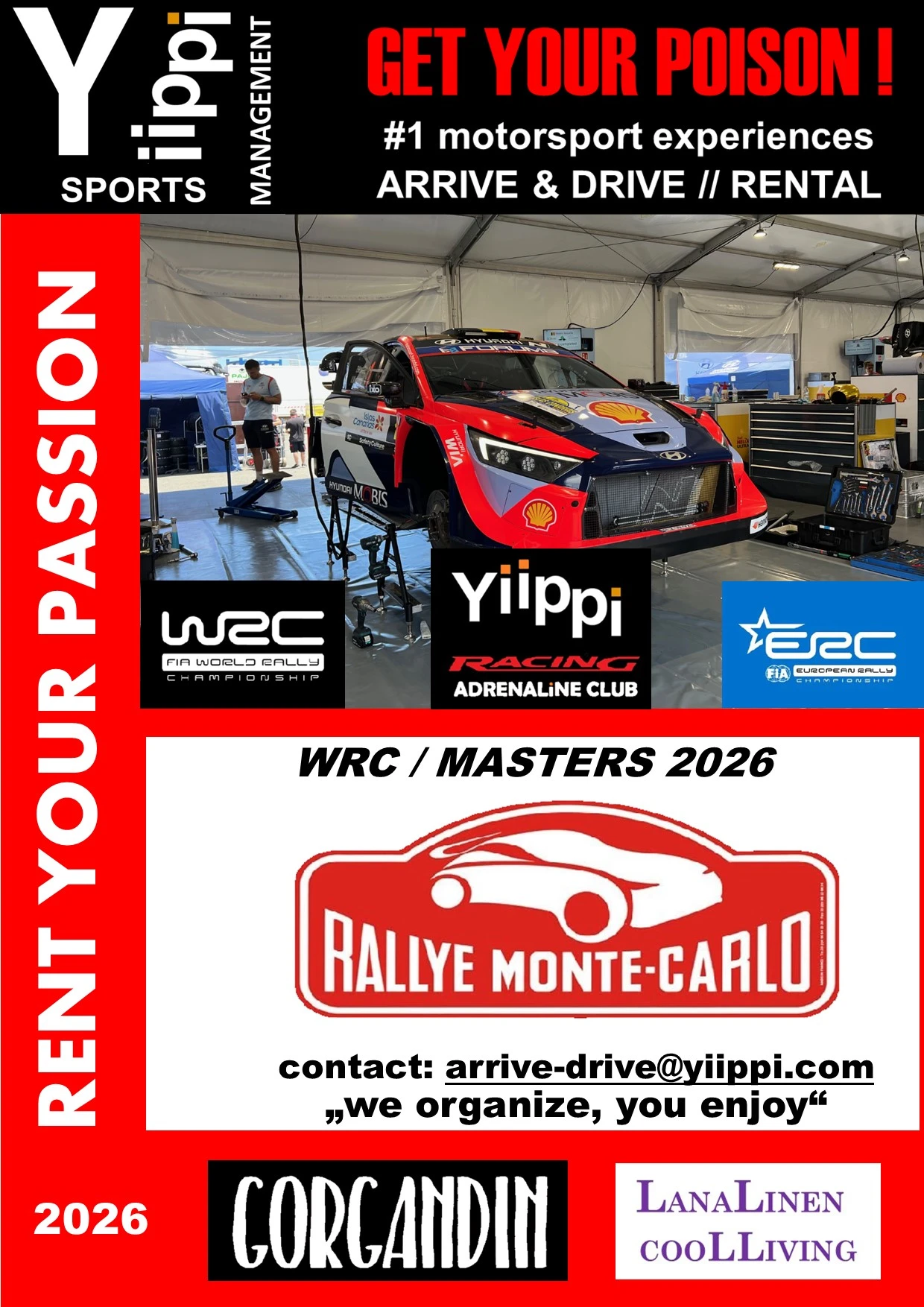Arrive&Drive package - Hyundai I20 Rally2/Step2 – photo 2