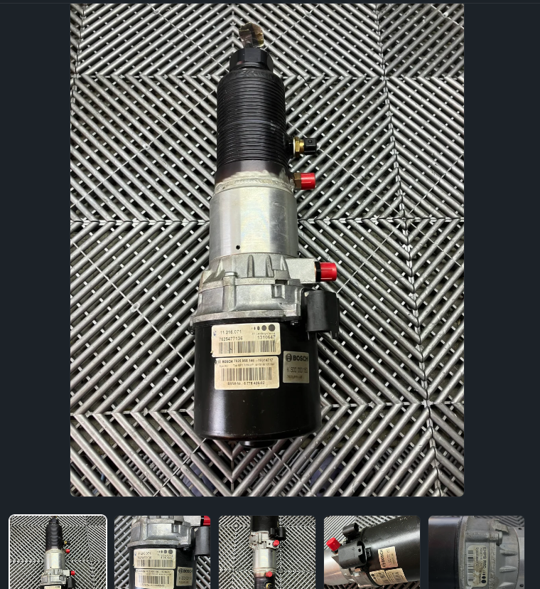 Direction assistée électrique Bosch. Pompe. Universelle.
