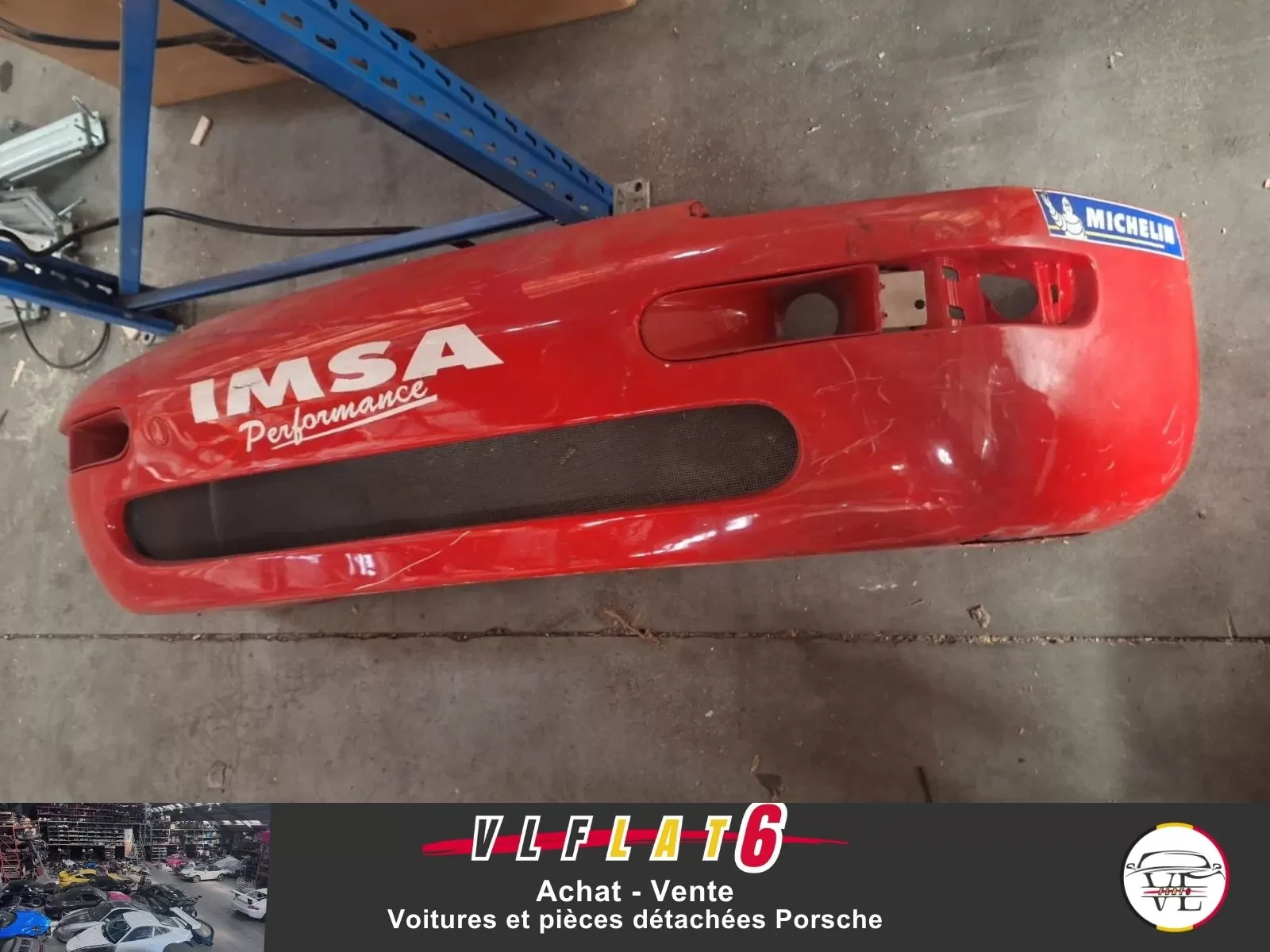 Pare-chocs avant en fibre pour Porsche® 964 CUP – photo 1