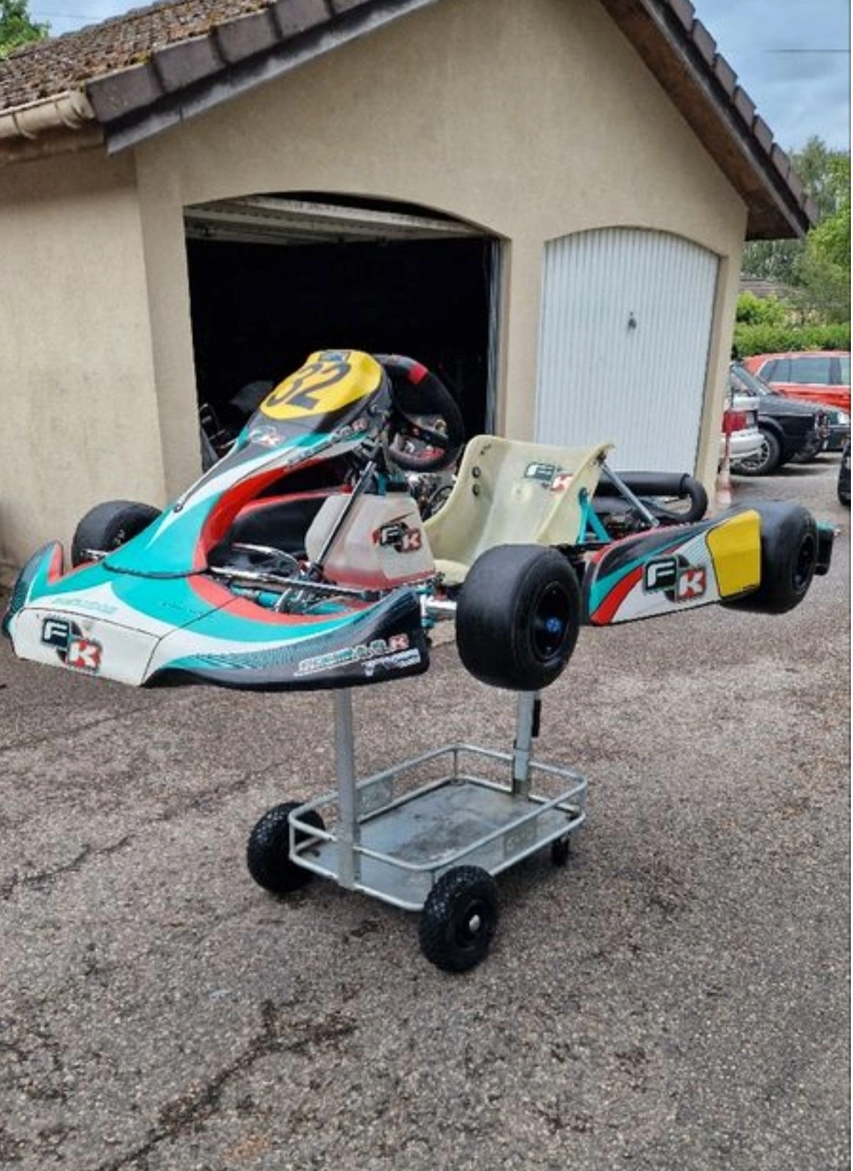 Rotax 125 - Formula k chassis – photo 2