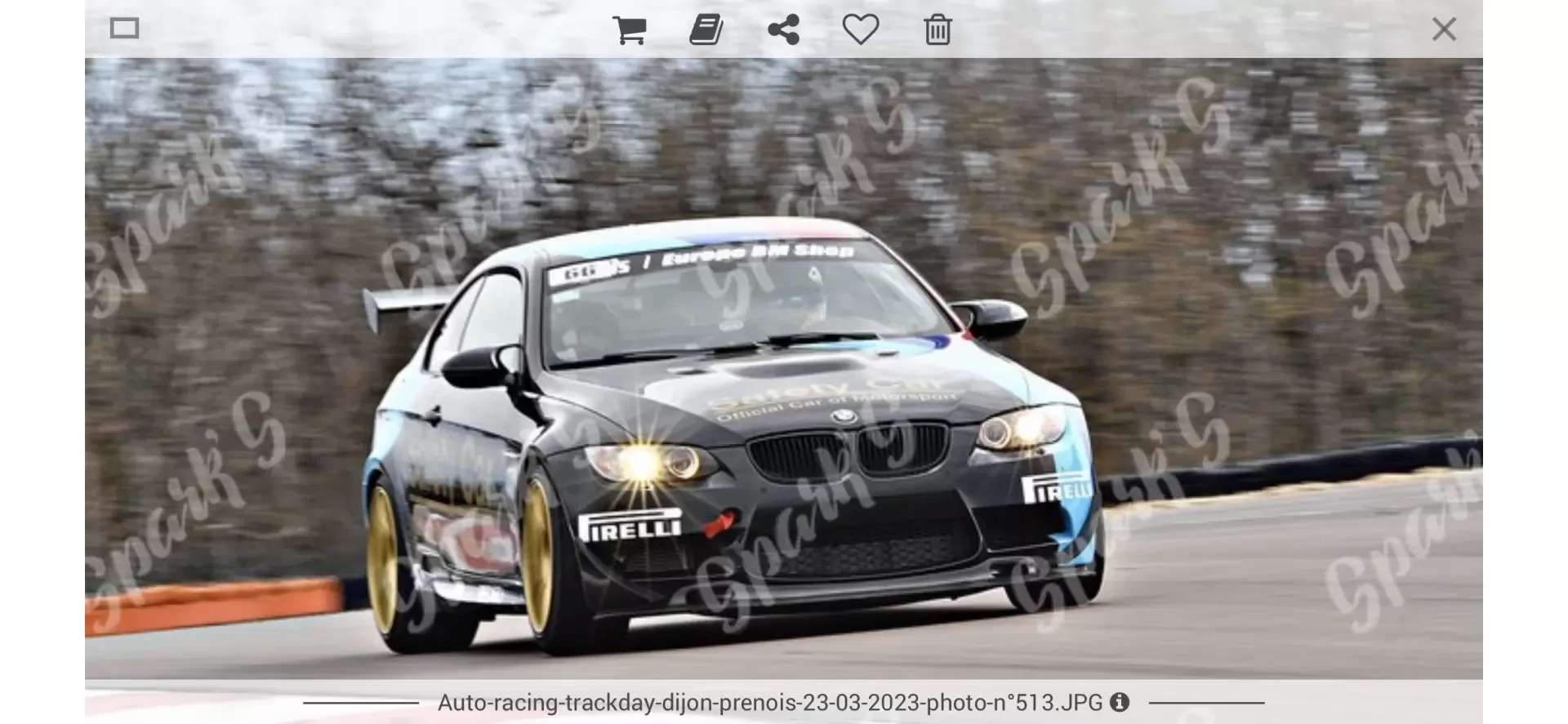 Bmw m3 e92 dkg