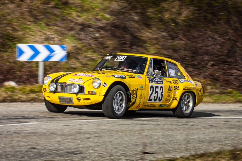 Mgb GT Sebring rallye historique