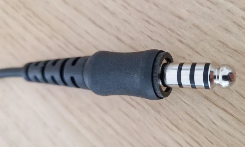 On-board radio connection cable – STILO or BELL headset to STILO or PELCO radio