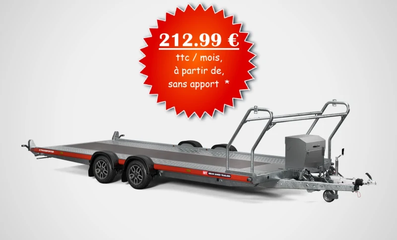 * IN STOCK * NEW BRIAN JAMES CAR TRAILER 5,50mx2,10m new