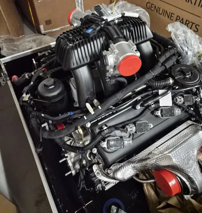Moteur de la McLaren 570 GT4
