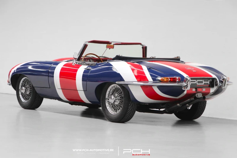 JAGUAR E-Type Roadster Serie I 1/2 4.2 + Hard-top - 1968