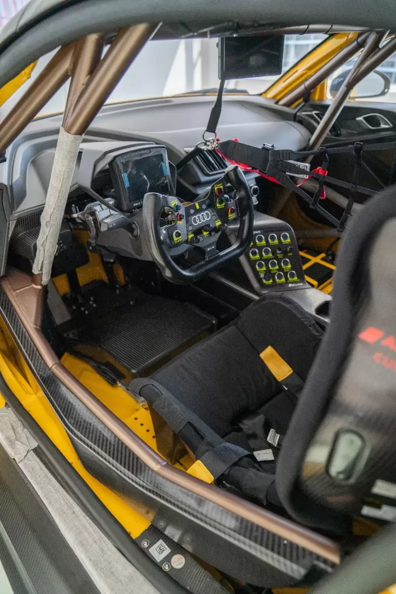 Audi R8 LMS GT2 Vegas yellow 1 of 6 Worldwide
