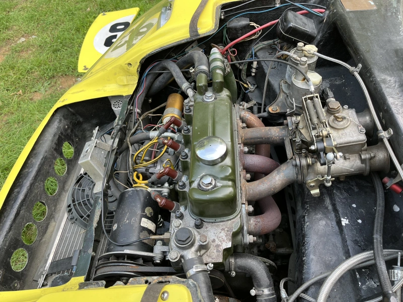 1967 Mini Marcos GT. Voiture de course homologuée pour la route. Enregistrée en Suède. Conduite à droite