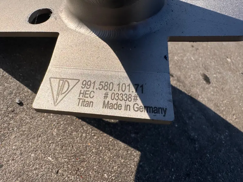 Roll bar - Porsche® 991 GT3 RS - Pack Weissach (Titanium)