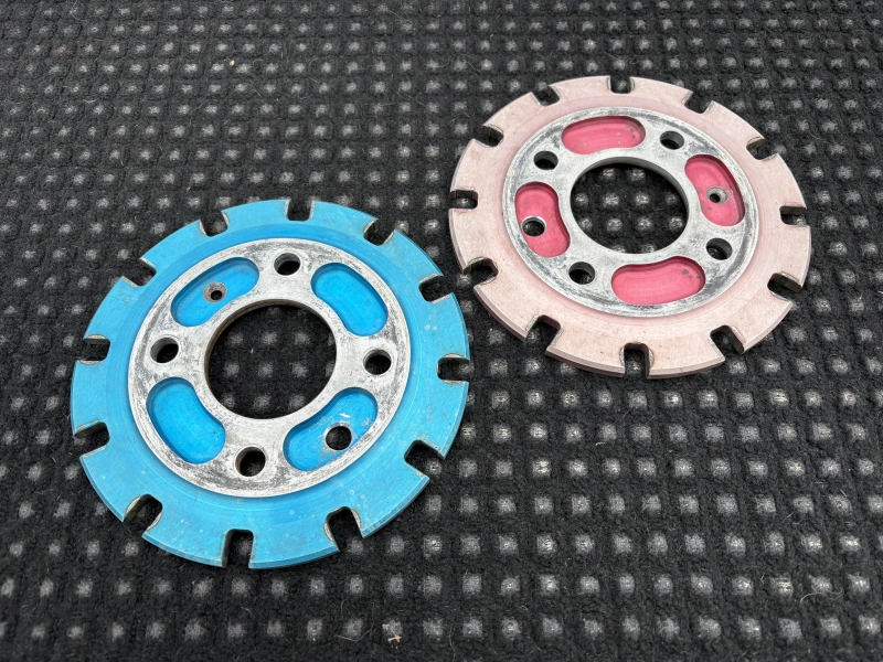 2 bols alu Solution F pour AP Racing / Alcon – 106, 205, 309, 306 Gr A, VHC