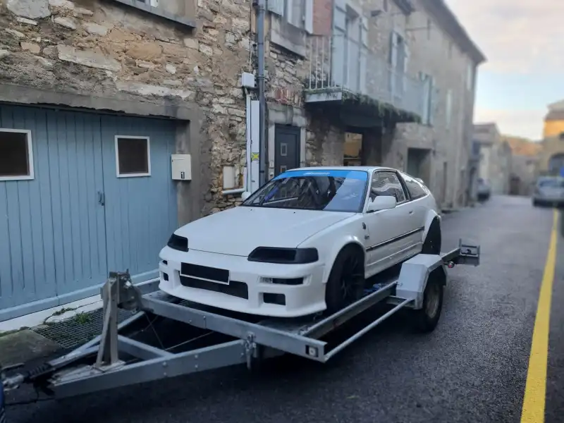 Honda CRX EE8 with B18C6 engine