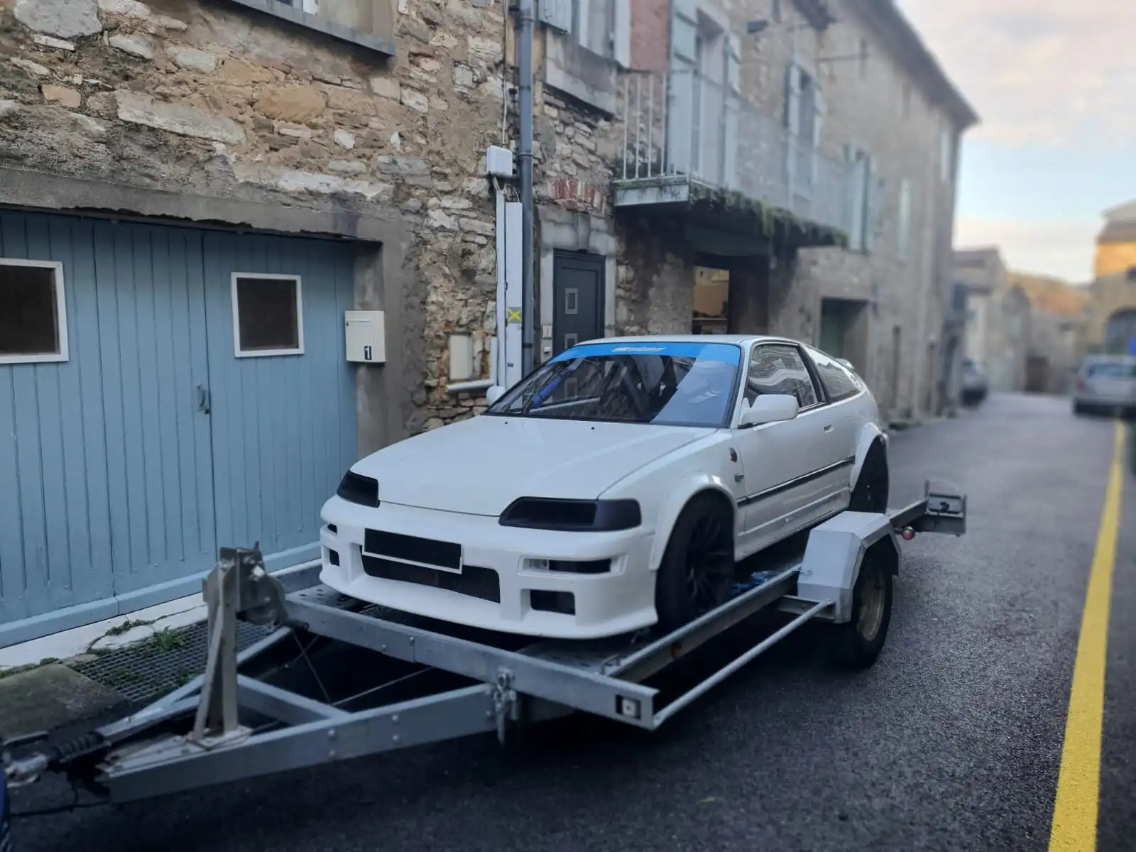 Honda CRX EE8 with B18C6 engine – photo 4