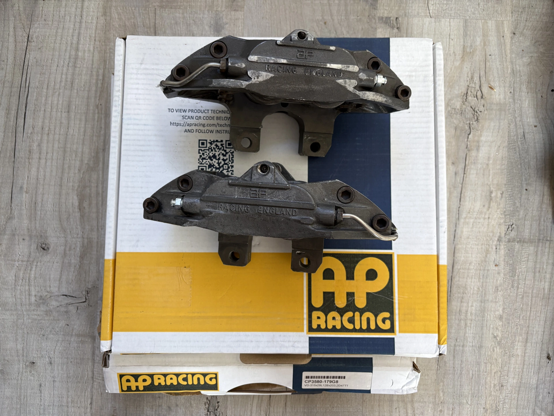 Gros freins AP Racing CP3307 PTS – 205, 309, 306, Gr A, VHC – photo 1