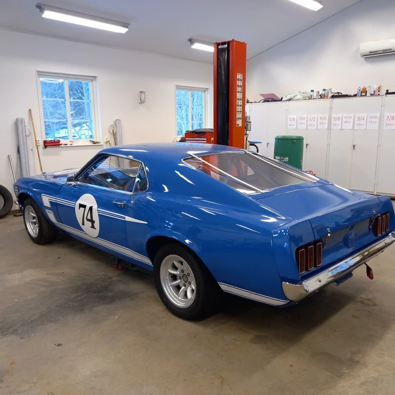 Ford Mustang Boss 302  FIA Historic Race Car GR2.