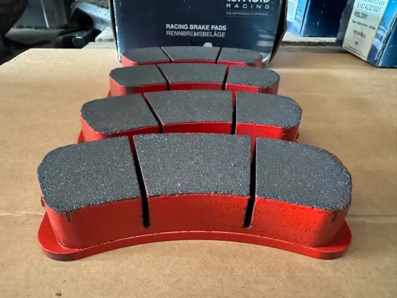 PAGID RST1 brake pads for the Porsche 997 GT3 R RSR