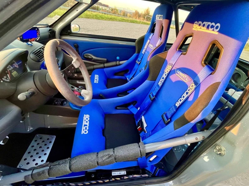 Fiat Seicento préparée circuit
