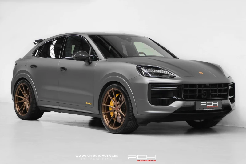 PORSCHE Cayenne Turbo E-Hybrid Coupé 4.0 V8 600cv - Pack GT - 42.900 Kms - 2024