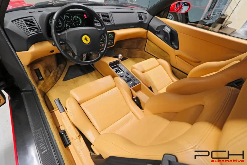 FERRARI F355 Berlinetta 3.5i V8 380hp - Manual Gearbox !