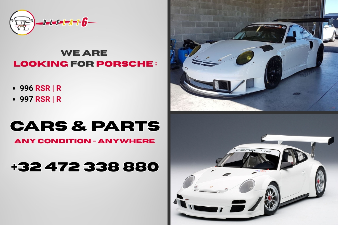 Search - Parts or Cars Porsche 996 997 RSR OU R – photo 1