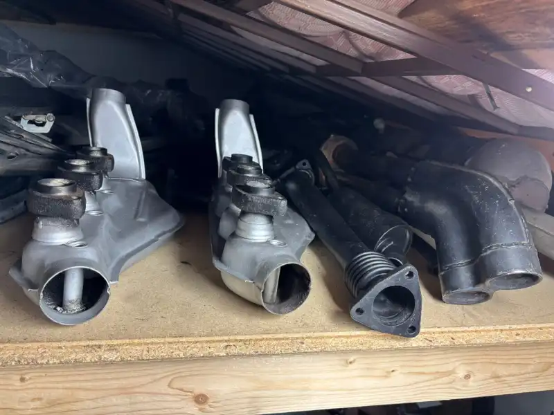 Porsche 911 (930) Turbo Complete Exhaust System — 3.3L, Full Setup with Heat Exchangers