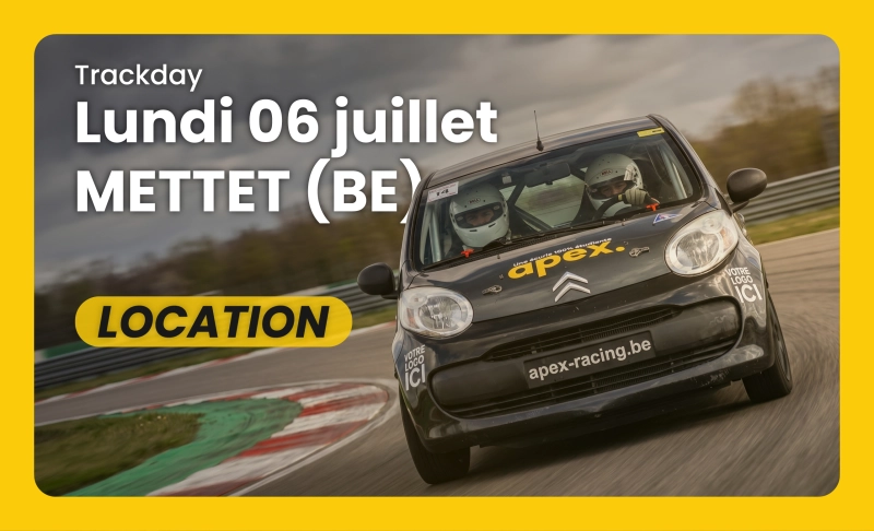 Essais C1 Cup - Trackday Lundi 6 juillet à Mettet (BE)